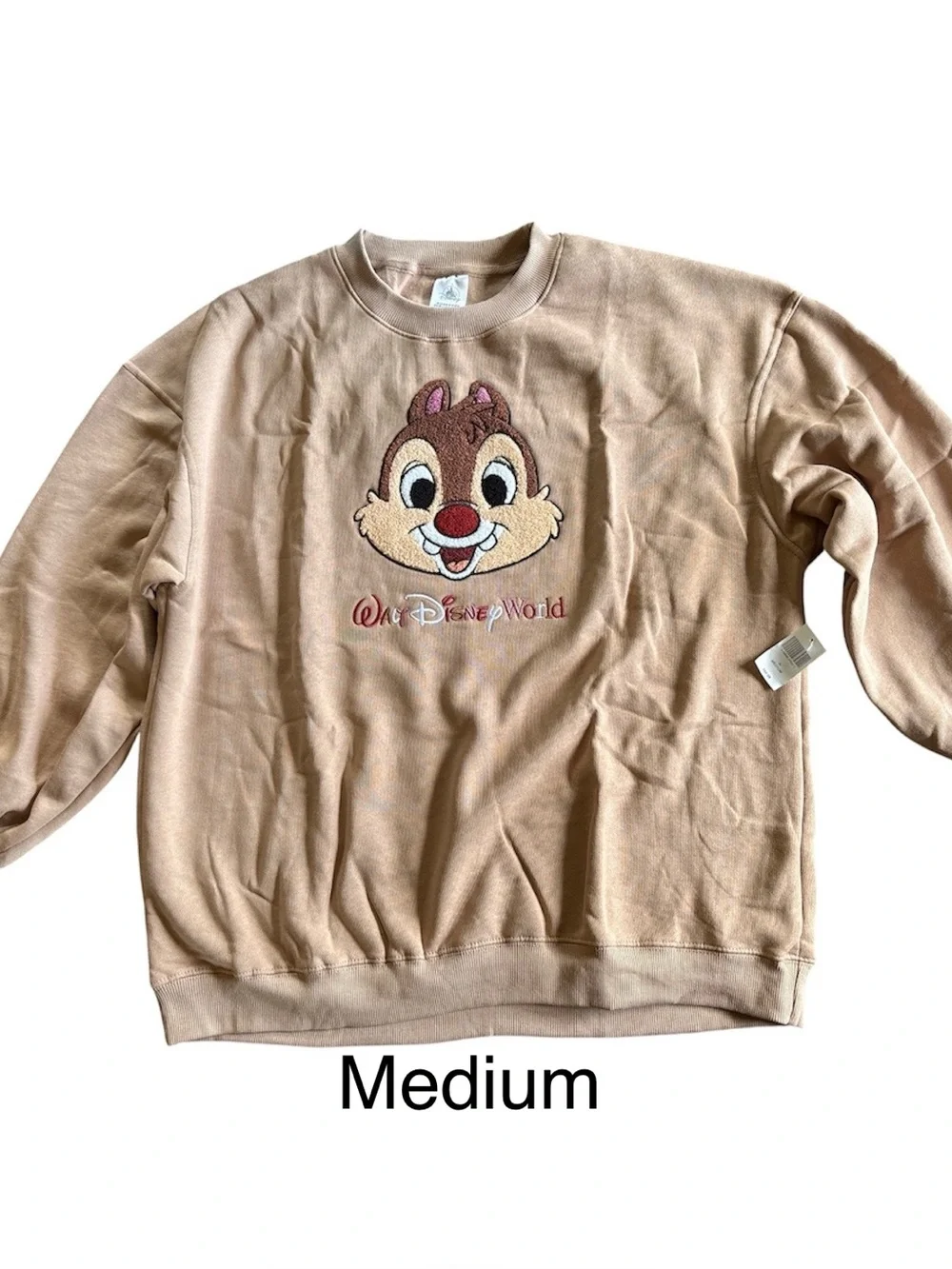 Walt Disney World Disney Parks 2026 WDW Dale Sweatshirt Size Medium NEW! - Picture 2 of 5